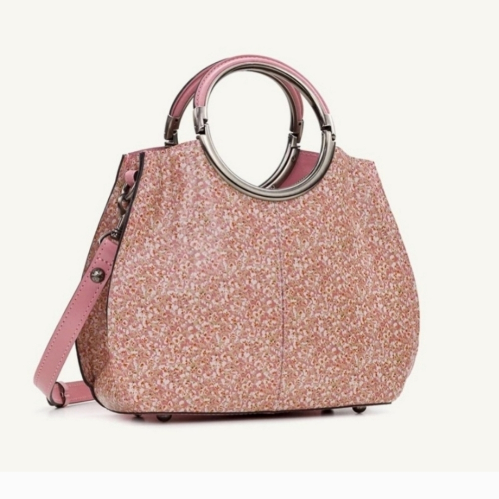 EUC Patricia Nash Aria Shopper - Blush Bouquet